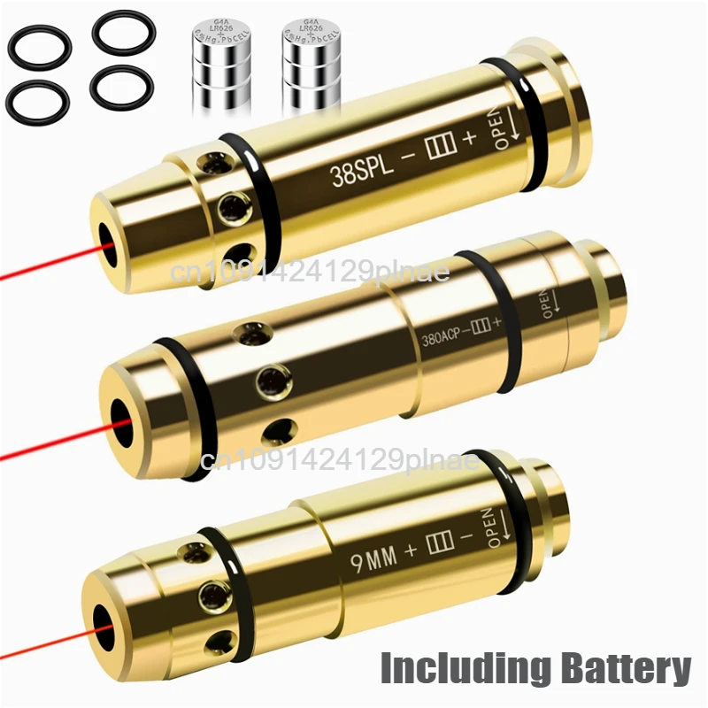 Tactical Glock 43 Training Laser Bullet 9 mm 9x19mm otvor zrak suchého vystrelenia Snap Cap 17 19 Taurus G2C .223Rem Red Laser Boresighter