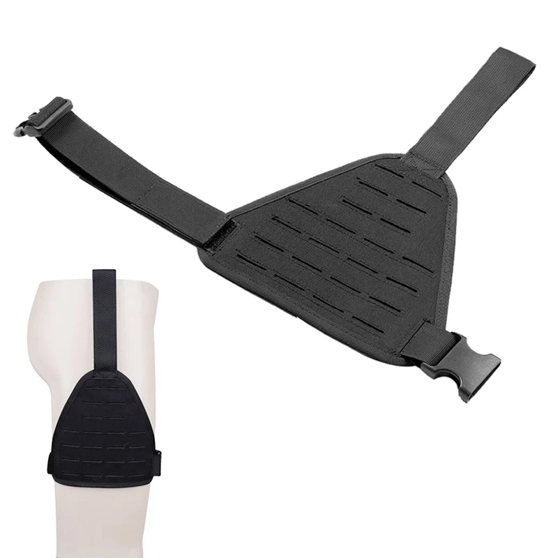 Tactical Molle Drop Leg Platforma stehná molle rig laser-cut kvapkadlové nohy panela pištole Pištoľ stehná adaptér platformy Platforma