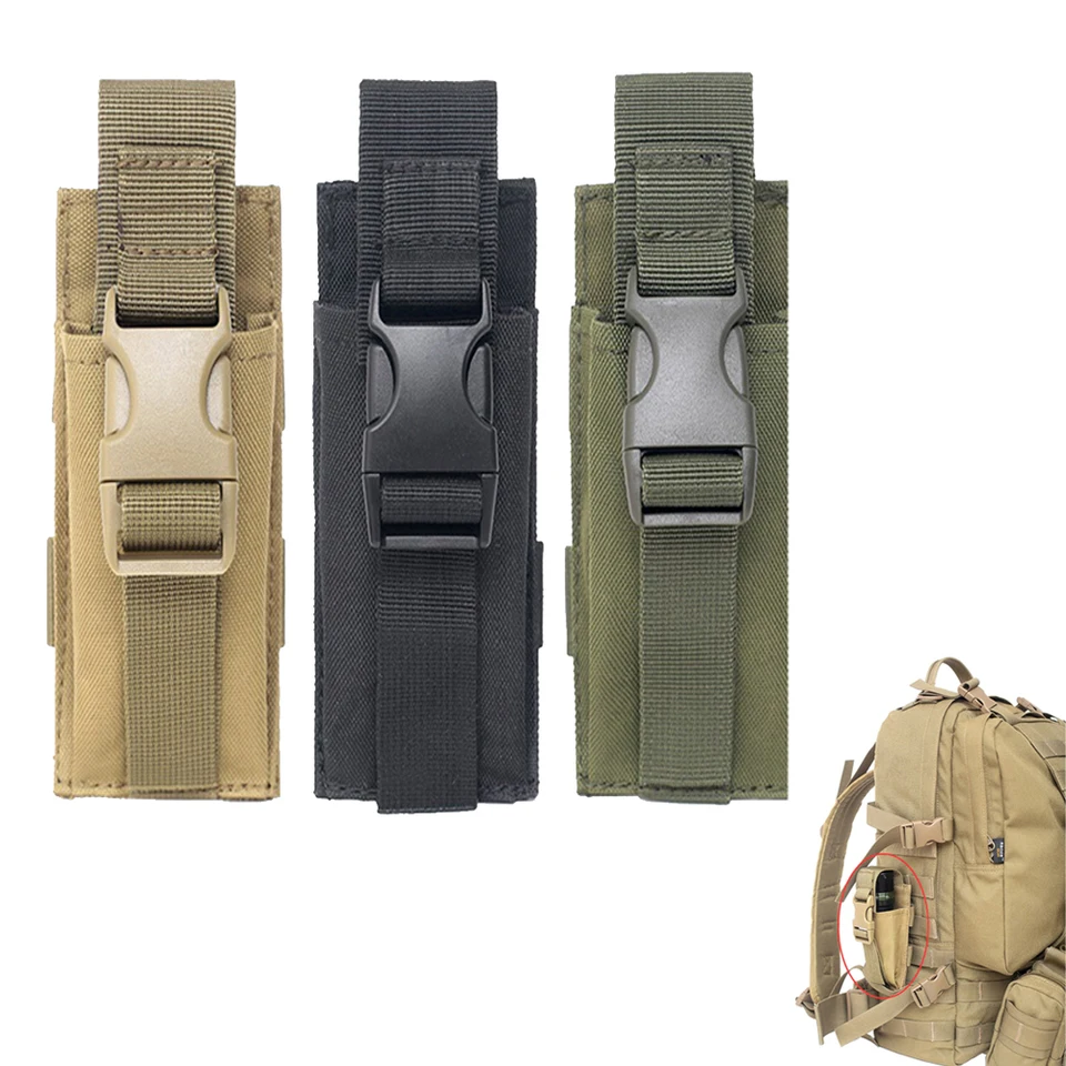 Tactical Molle Interphone Bag na lov loveckého munície EDC Nástroj Držiak vrecká na vrecká na lov Airsoft