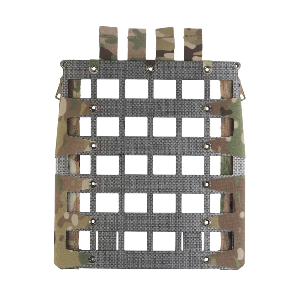 Tactický doskový nosič zadný panel Molle Zipper Kit pre Ferro Style FCPC V5 Airsoft Lovec