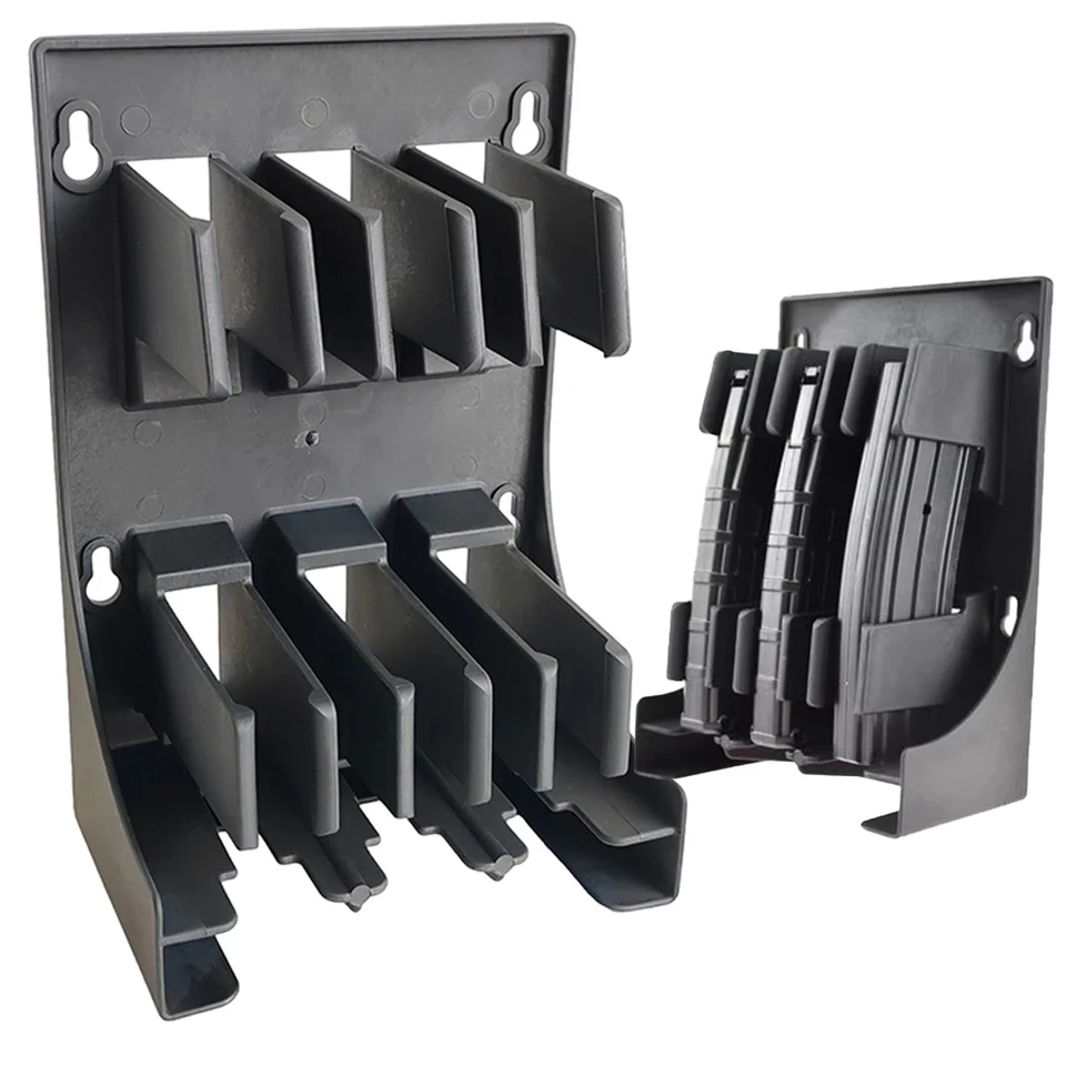 Tactický polymér 30-Round Resades Wall Mount AR-15 5.53 2.23 Držiak skladovacieho stojana PMAG MAG MAG pre poľovníctvo Airsoft Accesso