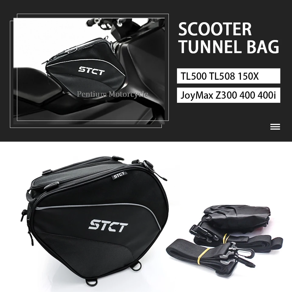 TAGE SELT TUNEL MOTORYCELOVÝ SKÚSENOSTI pre Sym Joymax Cruisym Xmaxsym 300 Z300 400 400I TL500 TL508 150x Saddle Bags