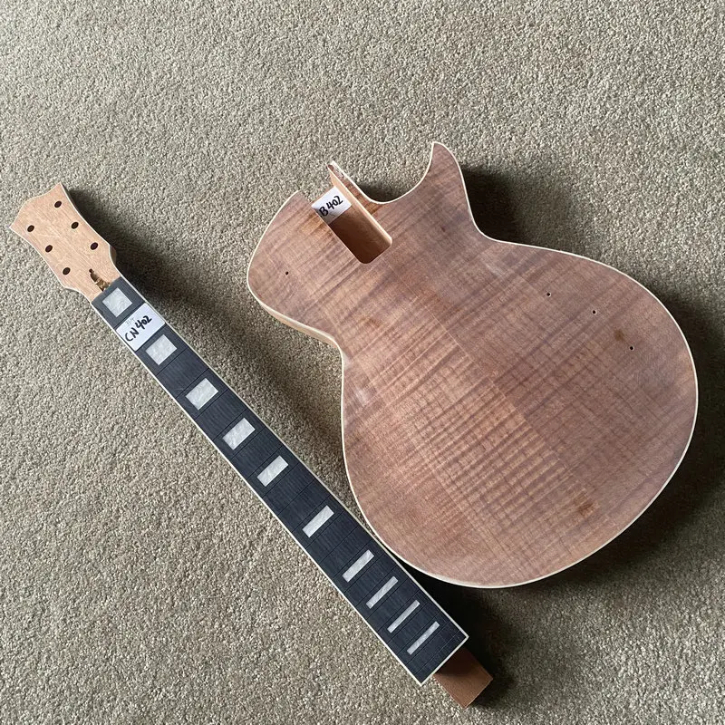 Tagima Mirach Elektrické gitarové súpravy nedokončené DIY Nahraďte gitarovú súpravu Žiadne pražce MAHOGANY 628 mm šupiny Dĺžka schválená