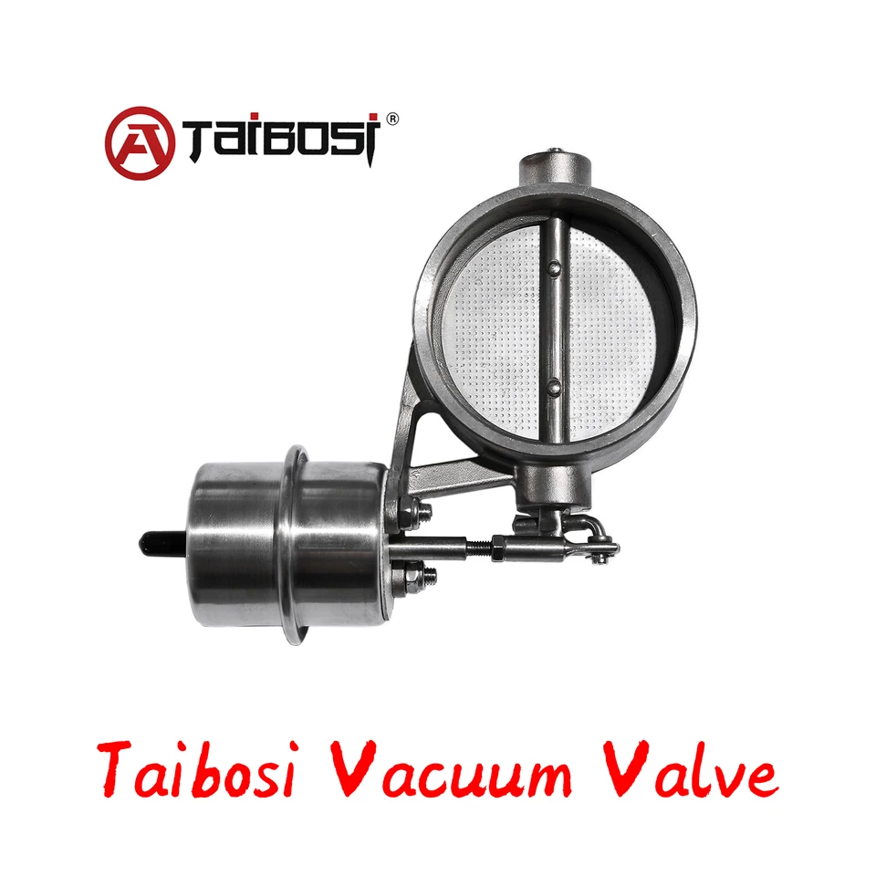 Taibosi výfukové výfukové tlmičko Vákuové ventil Univerzálne 51 60 63 70 76 89 101 mm Close Style Tlmič diaľkového ovládania výrezy Catback