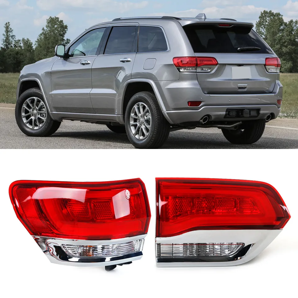 Tail brzdové lampa s automobilom LED LED zadná brzdová lampa pre džíp pre Jeep Grand Cherokee 2014 2015 2016 68110047AB 68110046AC 68236104AC 68236105AC