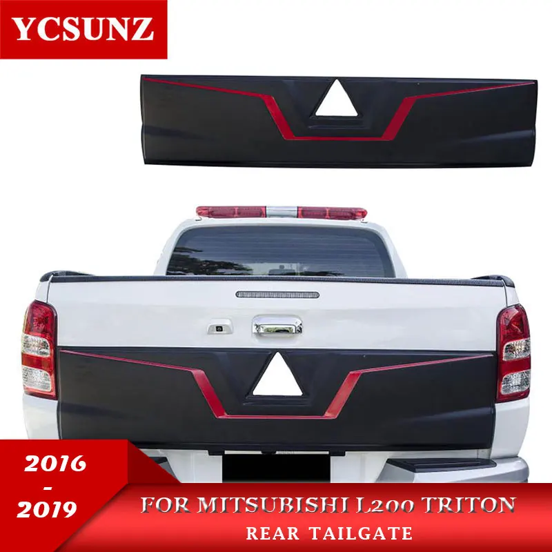 Tail Gate Cover pre Mitsubishi L200 Triton 2015 2016 2017 2018 2018 2019 Vonkajšie veko kryt Vonkajšie veko Exteriérové ​​diely Príslušenstvo