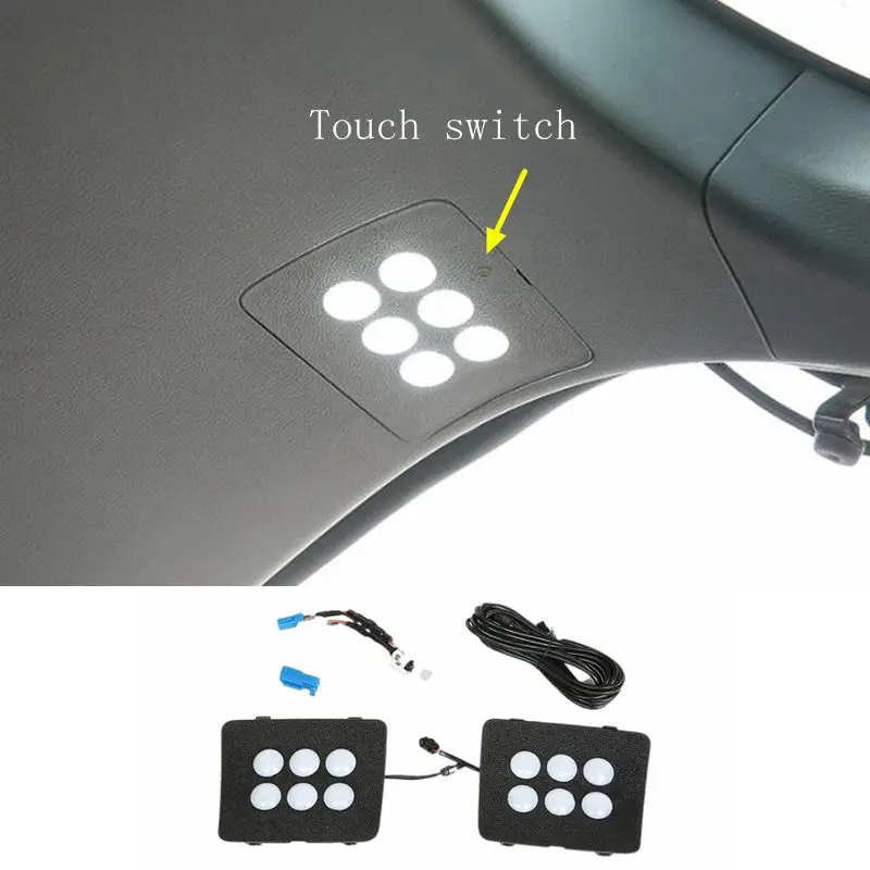 Tail Light Trunk Svetlo pre Toyota Rav4 RAV-4 2019 2020 2021 5. LED autá Night Night Tailgate Lamp Lampa Interiérový kufrový kemping