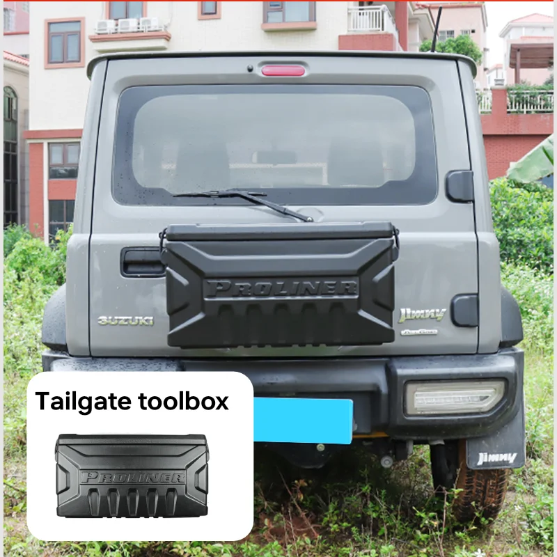 Tailgate Storage Storage Pastment pre Suzuki Jimny JB64 Sierra JB74W 2019 2023 Interiérové ​​príslušenstvo