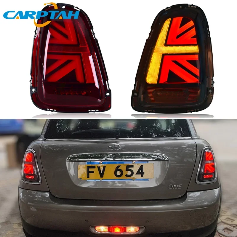 Tailights LED pre autá pre BMW Mini R56 R57 R58 R59 Zadná žiarovka brzdová brzdová brzdenie REPECT TOWN Signal