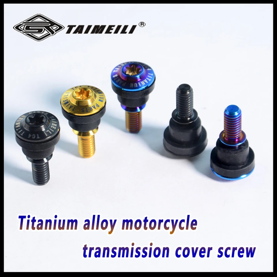 Taimeili Titanium zliatiny zliatiny Motocyklová skrutka skrutiek vhodný pre modifikáciu Yamaha Xmax300/155 1ks