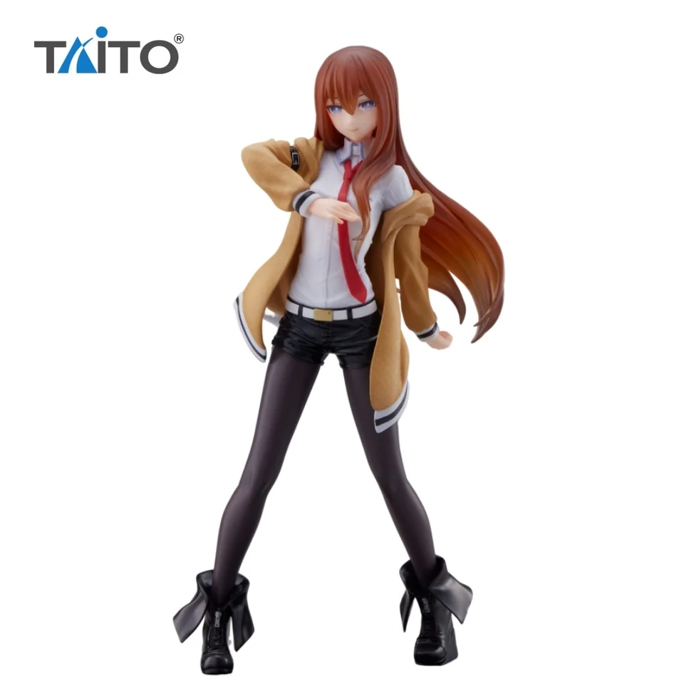 Taito Steins; brána Anime Makise Kurisu Coreful Action Figures Model Figurín Originálne figuarty hračky k narodeninám