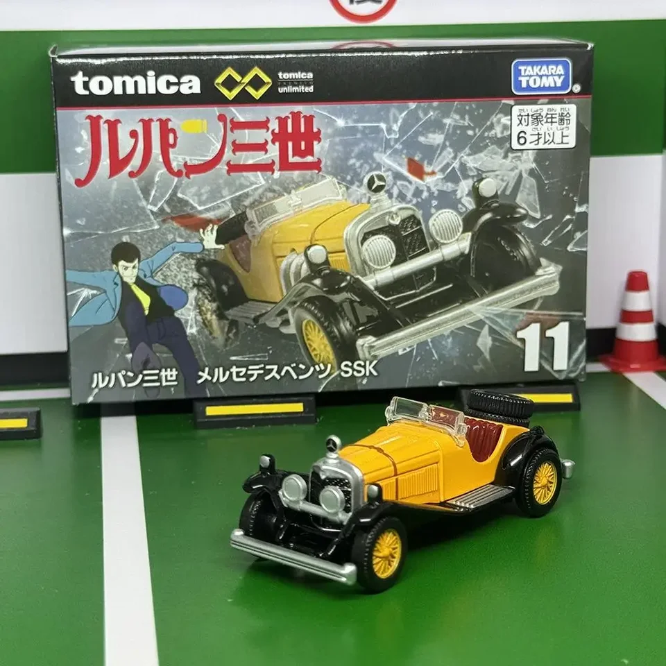 Takara Tomy Tomica Premium Unlimited 11 Lupine 3. Mercedes-Benz SSK Diecast Automotive Model Ozdoby CAS Hračky darček