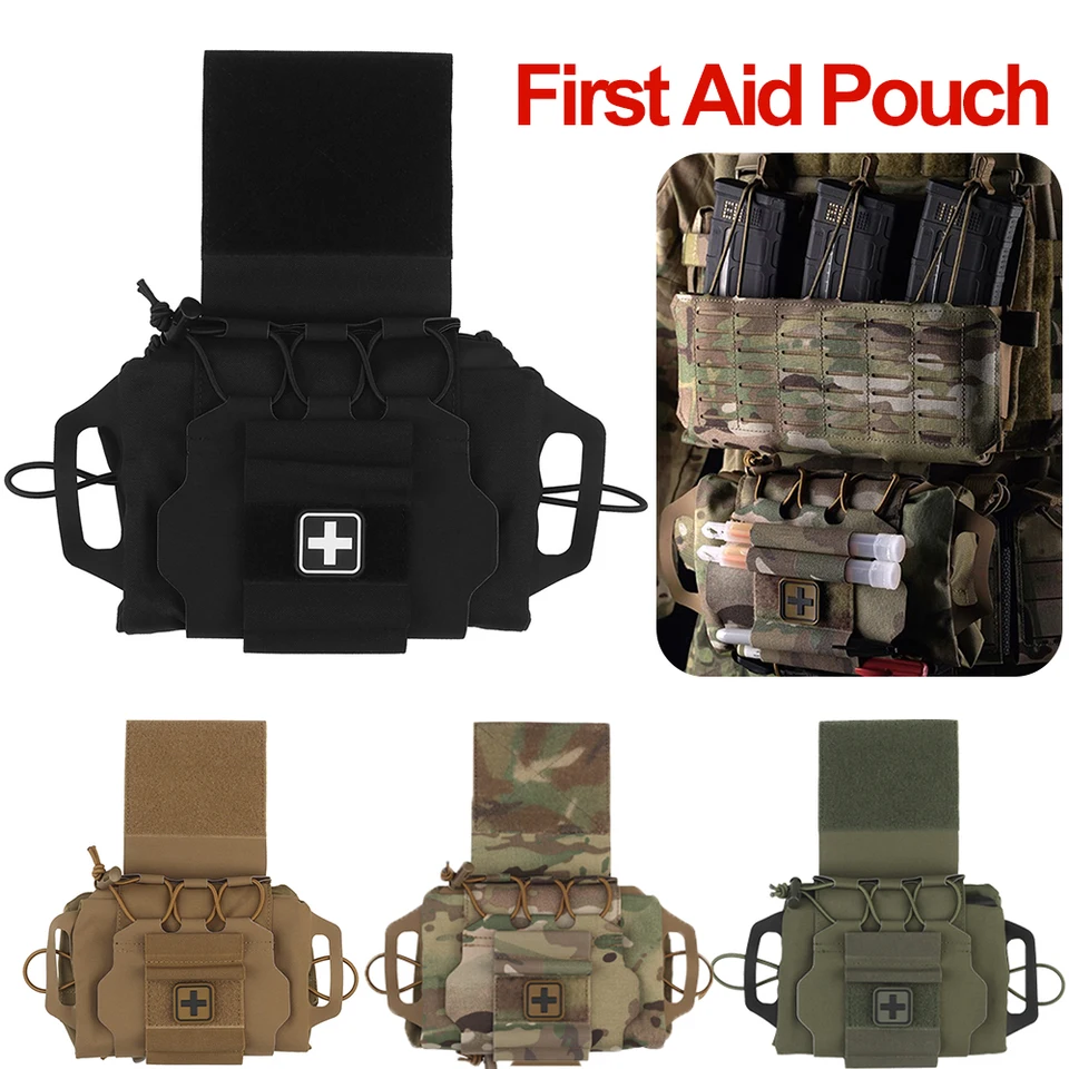 Taktická lekárska molle prvá pomoc vrecko taktické molle Medical Petouch Outdoor Hunting Medical Kit pre taktické cestovanie autom