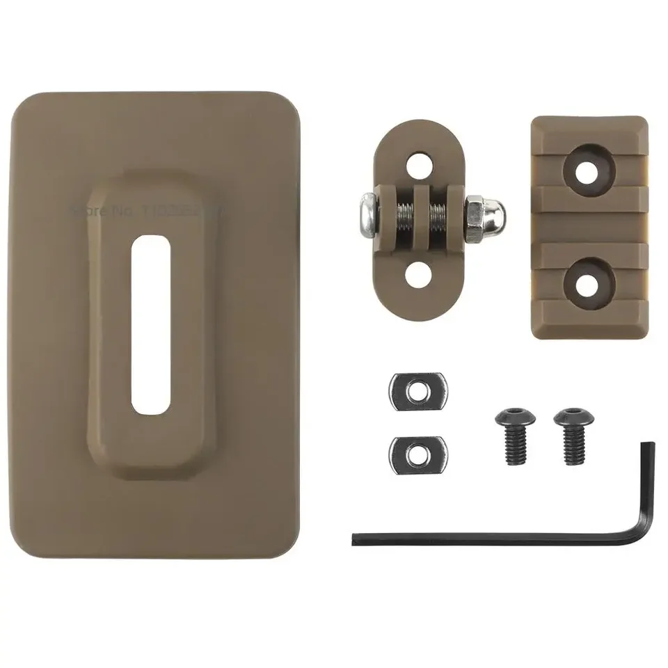 Taktická rýchla prilba prilba prilba Basen Fixed Mount Adapter pre gopro hrdinu akčnú kameru baterku vonkajšie jazdné prilby Príslušenstvo