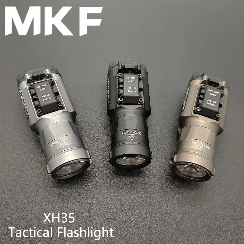 Taktická zbraň XH35 x300U x300V upgrade baterka na lov LED svetlo LED pre 20 mm koľajovú pištoľ Gloc 17 Scout Torch