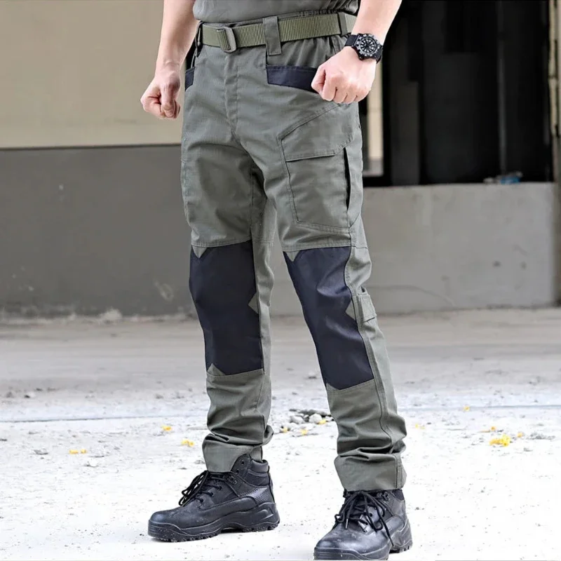 Taktické nohavice muži Letné práce Noste nákladný nohavice IX6 RAIDER OUTDORODOU VLASTNÉ VLASTNÉ VLASTNÉ VLASTNOSTI RIPSTOP CAMO LOA LOATICKÁ HOSÍNA JURNA
