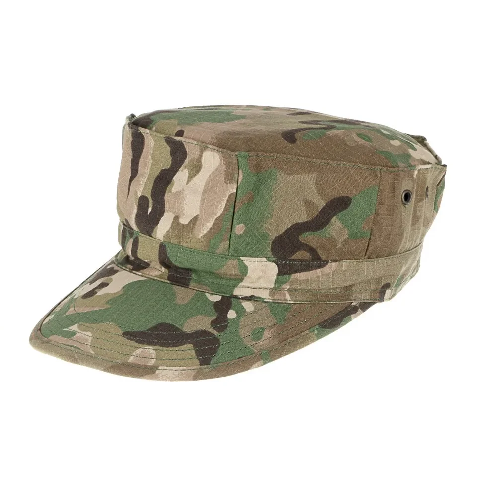 Taktický airsoft Octagonal Cap Military Camouflage Training Hat Combat Solider v štýle armáda Camo Airsoft Hat Hating Adsessory