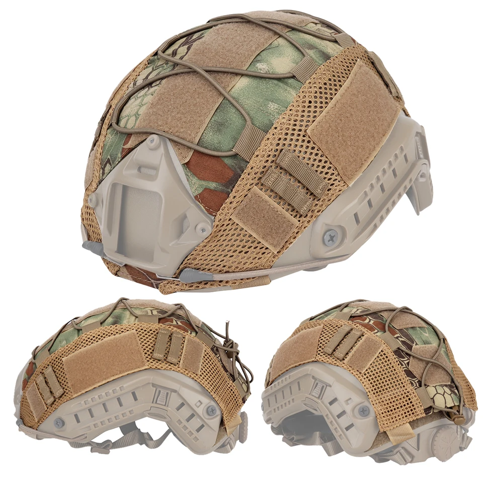Taktický kryt prilby pre rýchle MH PJ BJ OPS-Core Helme Airsoft Paintball Helma prilby Multicam s elastickou šnúrou