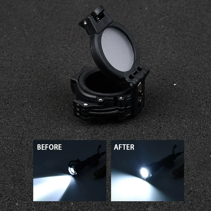 Taktický M300 M600 zbraň Scout Scout Light Difuser Nfrared šošovky Filter