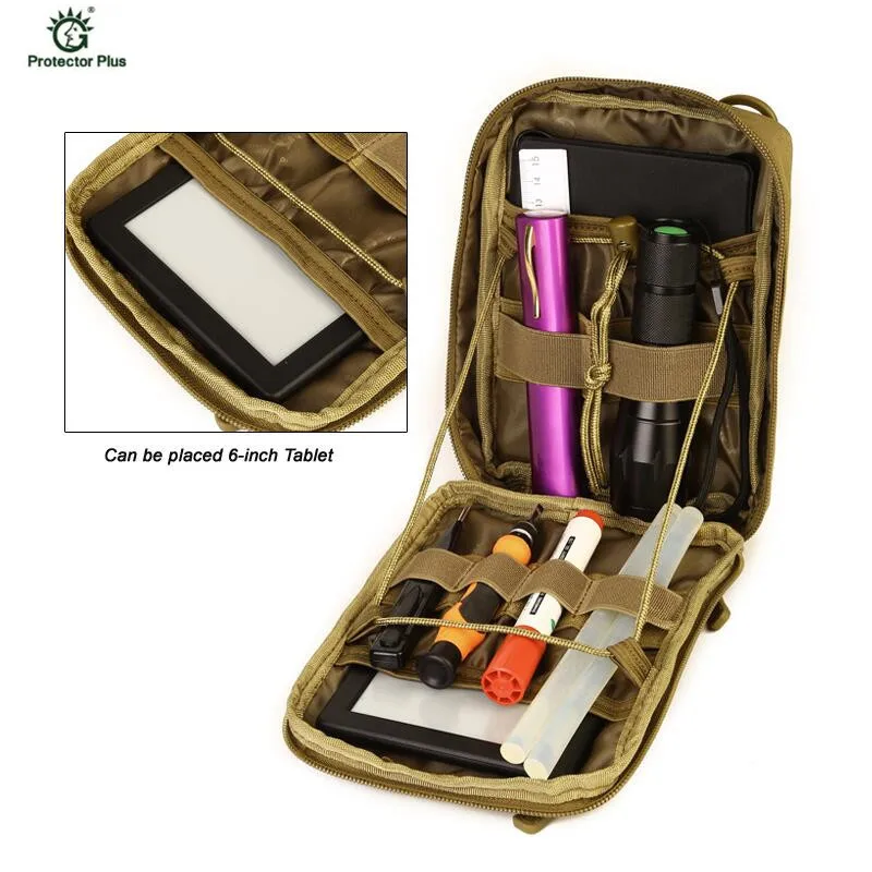Taktika molle vrecko na pás ramená s malými vreckovými vojenskými fanny balenie vrecka Bed s pásom Bag Messenger Bag Bag