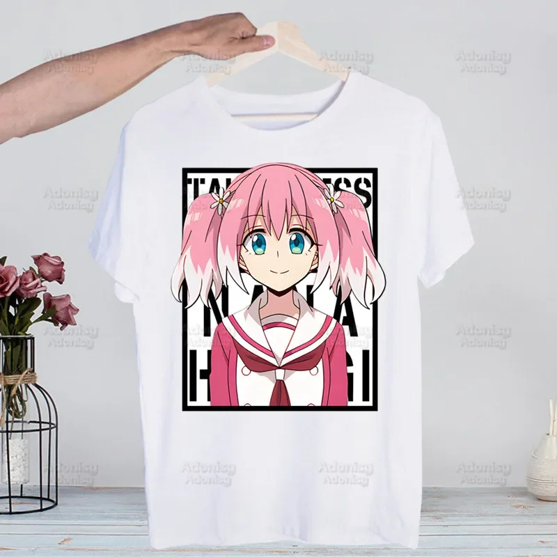 Talentless Nana Harajuku Man T tričká Munou no Nana Tees Tops Tops Design Design s krátkym rukávom estetika hiiragi nana anime tričko