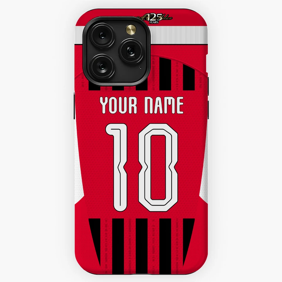 Taliansko Miláno San Siro Rossoneri Cover Purs pre iPhone 16 15 14 13 Pro Max 12 11 Mini x XS XR 7 8 Plus SE