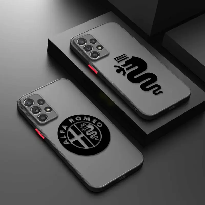 Taliansko Romeo Juliet Logo Matt Puzd o telefóne pre Samsung Galaxy A55 A54 A53 A52 A52S A51 A14 A13 A12 A34 A32 A71 A21S A23 A50 A50 A23 A50 A5.