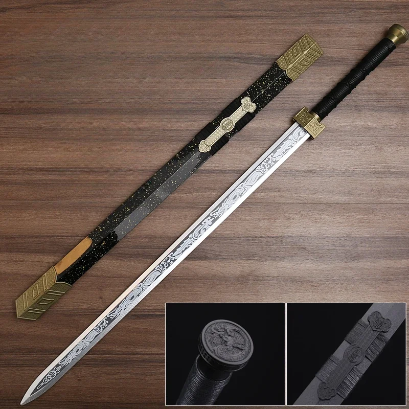 Tang Hengdao Drevené nožové puzdro na ťahanie výcvikového meča