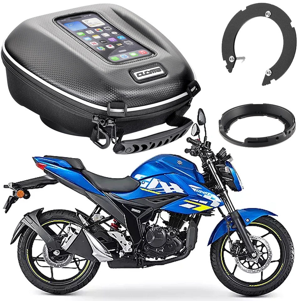 Tank Bag Rýchly zámok pre Suzuki GSF 650/1250 Bandit GSX650F SV650 SV1000 Gladius 650 Gixxer 150 Motocyklový závodný batožinový backpac backpac