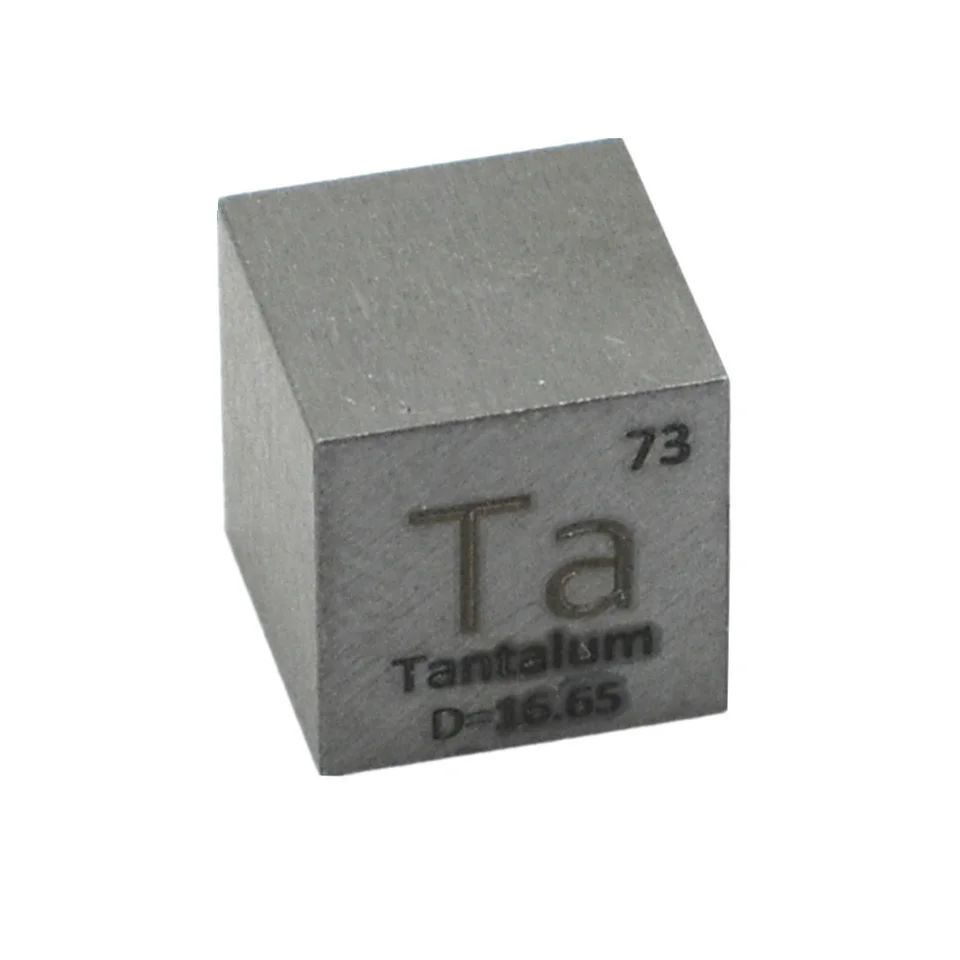 Tantalum 10 mm kocky