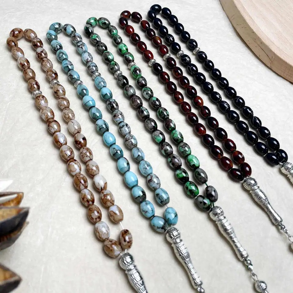 Tasbih modlitba korálky Ohlovok islam moslimská modlitba guľôčky Tasbeeh pult Zikr ruženec korálky Masbaha Meditácia náramky pre ženy