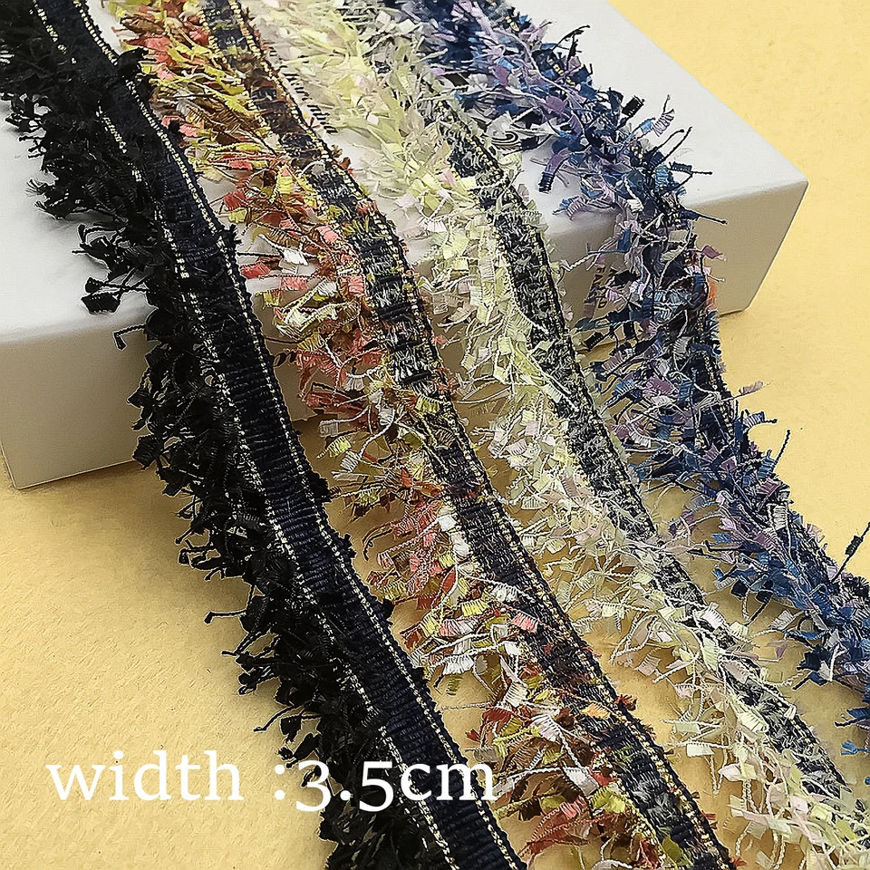 Tassel Tresp Stuha s okrajovou čipkou pre odevné látky Tkaniny Domáce textil DIY Crafts DETORÁCIE DODÁVKA PRÍSLUŠENSTVA ŠITOVANIA