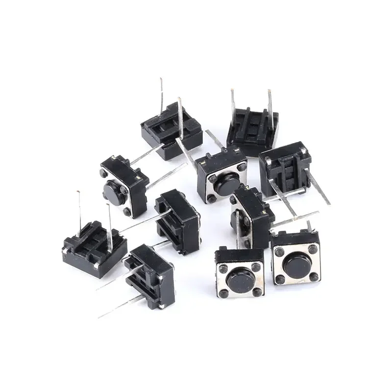TATH TAKT TLAČIDLO Spínač 12v meď 2PIN DIP2 SMD Micro Switch 6x6x5 4,3 5 5,5 6 7 8 9 10 11 12 13 13 15 mm televízor Hračky HOME POUŽITIE POUŽITIE POUŽITIE