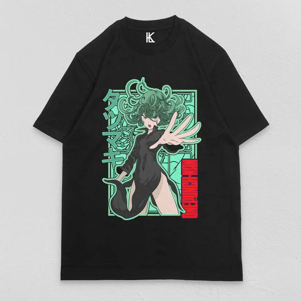 Tatsumaki tričko One Punch Man Anime manga darebák kawaii vtipné tričko celú veľkosť
