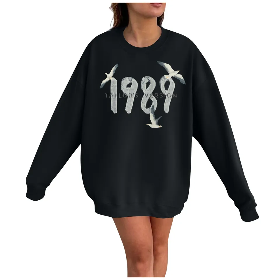 Taylor The Eras Tour 2023 World Tour Graphic Hoodie Unisex Fashion Street Nadmerná muži Ženy Jeseň Zimná fleecová mikina