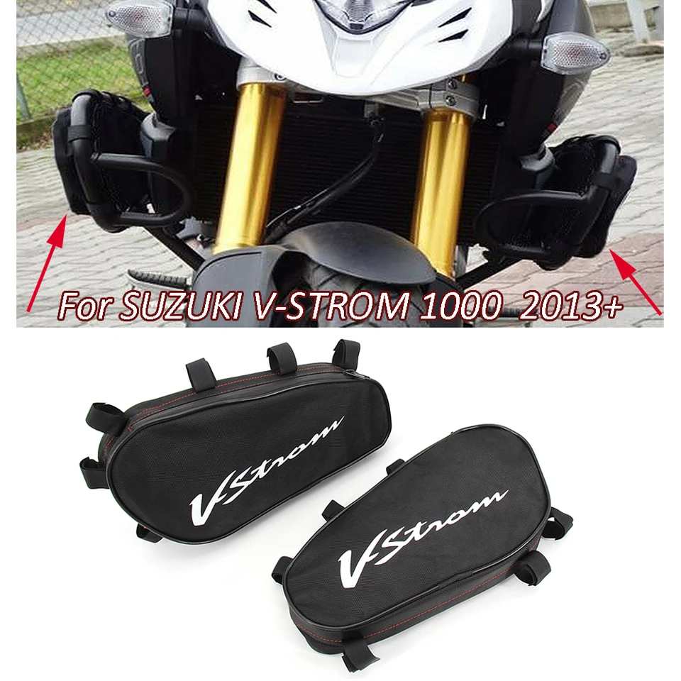Taška na polohovanie náradia 2013-2020 pre Suzuki V-Strom DL1000 DL 1000 Motocyklové príslušenstvo Rámový barový bar Vodotesná opravárenská taška