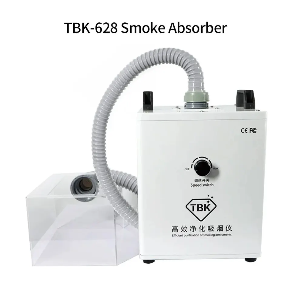 TBK-628 150 W Zváracieho dymu Extraktor Stroj na absorbovanie dymu pre odstraňovač plynu Air Prach Solder