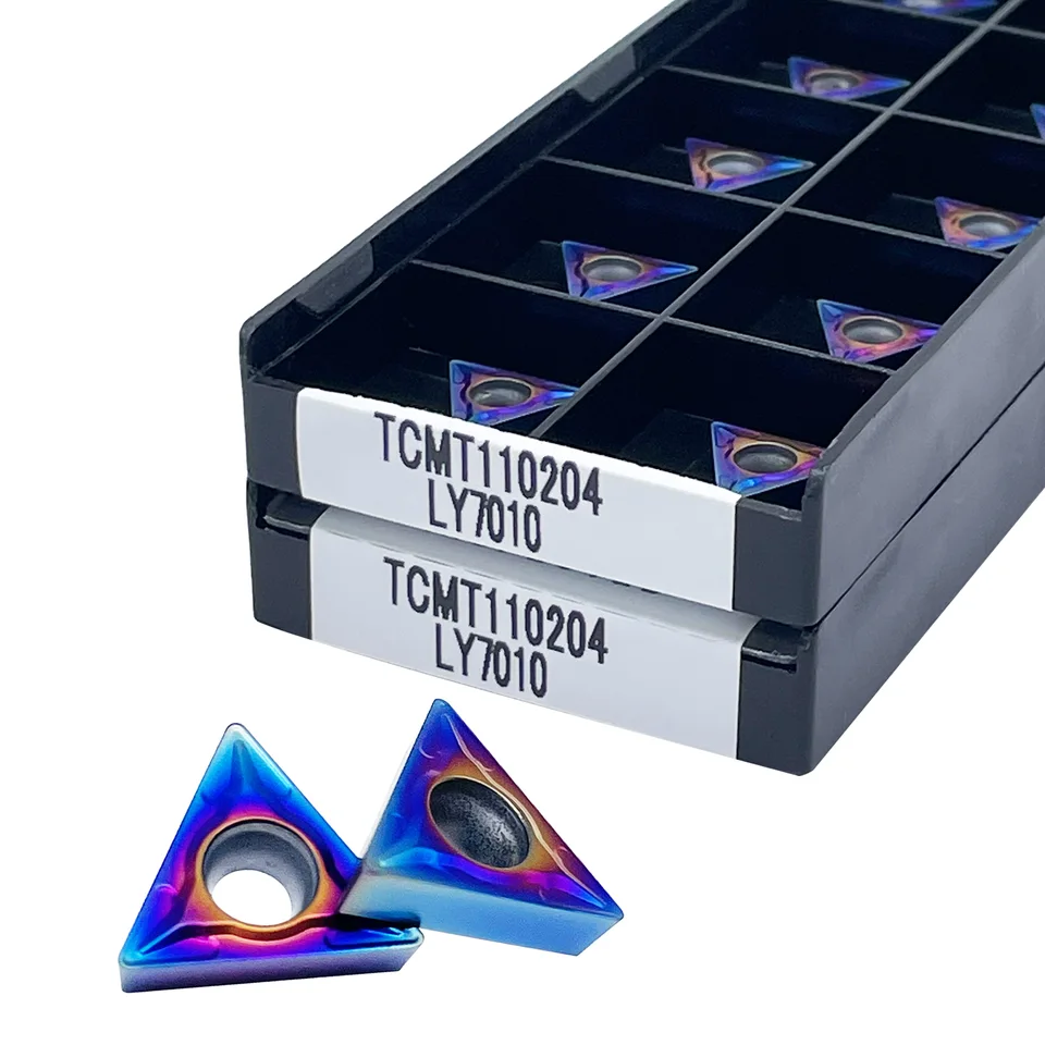 TCMT110204 TCMT110208 LY7010 KARBIDE Vložte externý nástroj na otáčanie CNC