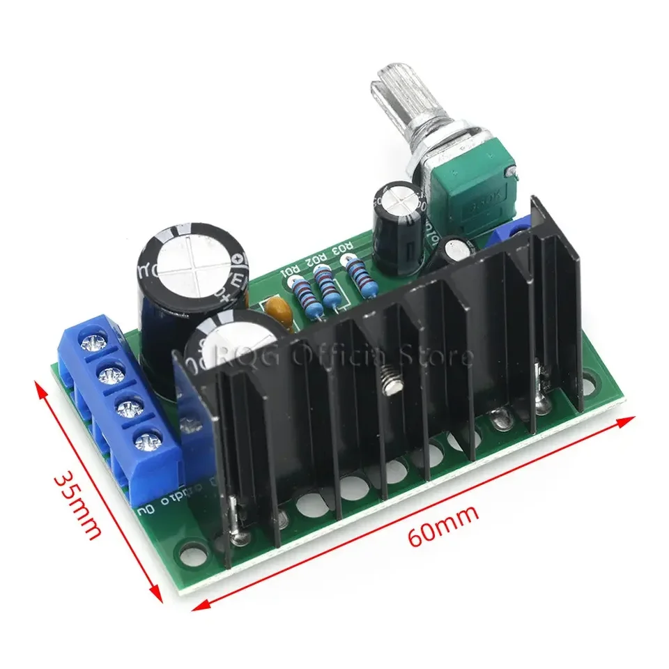 TDA2050 MONO Audio Power Board Modul DC/AC 12-24V 5W-120W 1-kanál