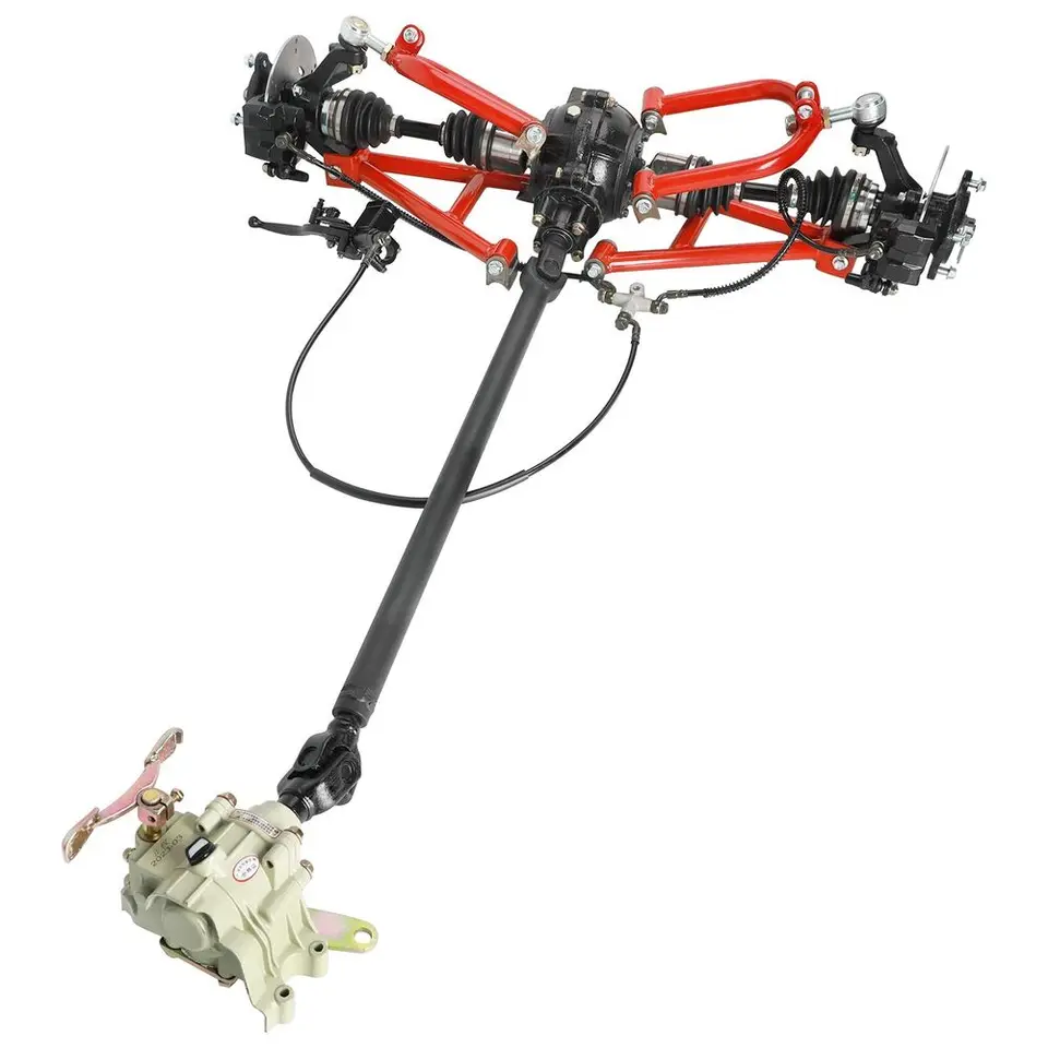 TDPRO DIY ATV GO KART 4 ​​KOLE HORE HORLÁVO HNÁVOSŤ CV CV náraz šokov