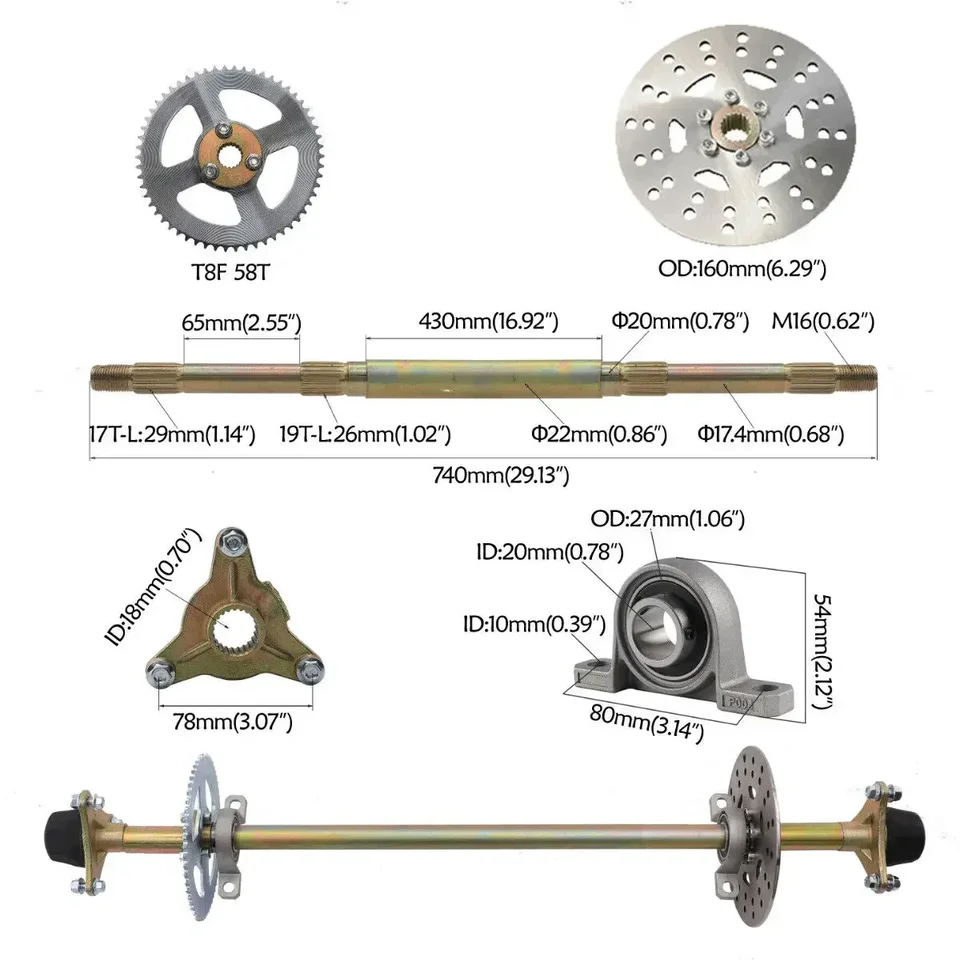 TDPRO Hydraulic Brake Brazd Master Caliper Sit 29 