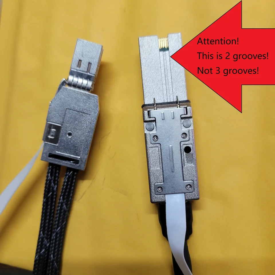 TE 2M externý mini SAS HD SFF-8644 do mini SAS SFF-8088 Hybridný kábel Tyco SFF8644-SFF8088 Kábel 6 stôp pre HP