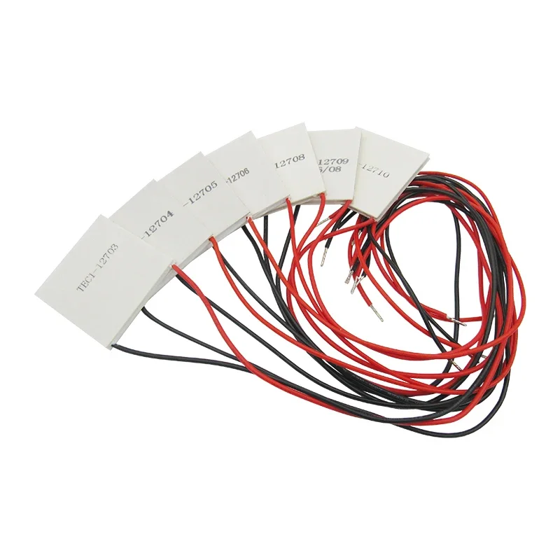 TEC1-12706 12703 12704 12705 12708 12709 12710 12712 12715 Termoelektrický chladič Peltier 40*40 mm 12v Peltier Elemente Modul