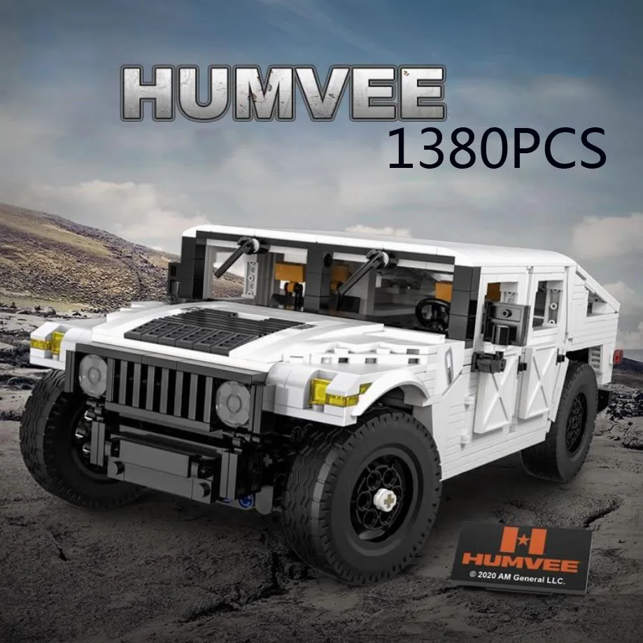Technický 1:12 Scale ORV ORV BUDVING BLAKOVÝ BLANK HMMWV RADIO 2,4 GHz