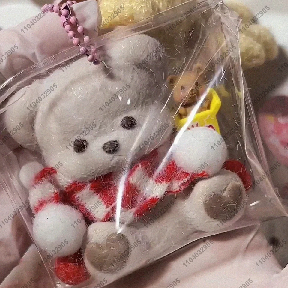 Teddy Bear taba taba squishy silikón fuzzy roztomilý šatka medvedíka sliepka na gól hračky Mochi hračky relax proti stresu uvoľňovacia hračka