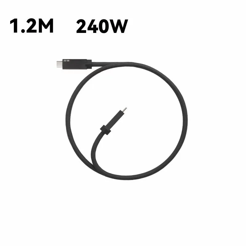 Tegic 1,2M 240W USB3.1 GEN2 10 GBPS USBC na typ C-Online snímací kábel vysokorýchlostný fotoaparát 4K prenosný kábel pre prevodový kábel