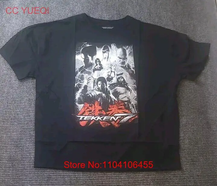 Tekken 7 Fighting Video Game Retro T košeľa veľkosť m stredná arkáda