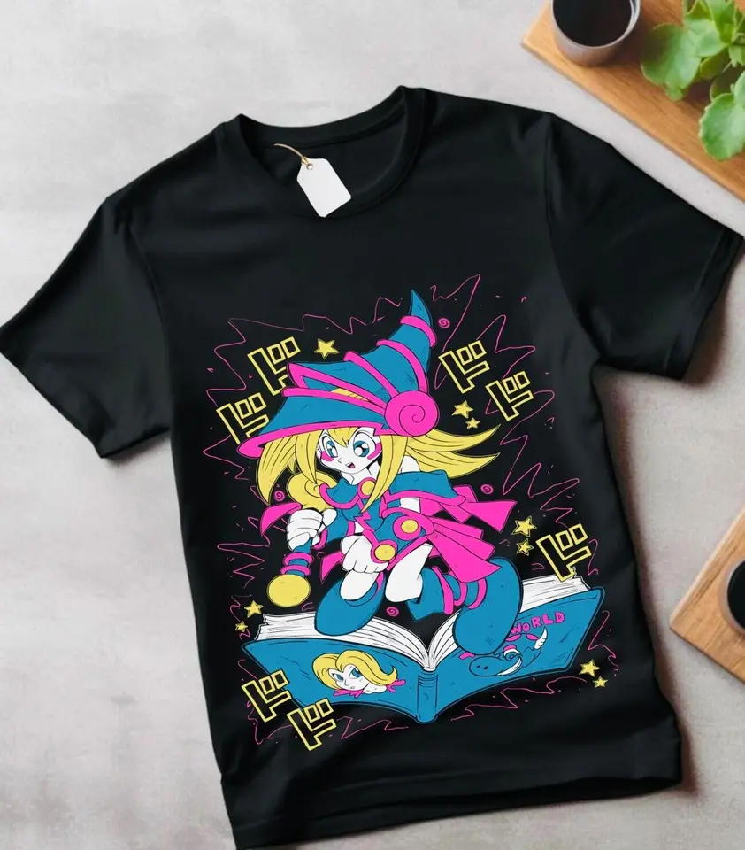 Temná kúzelníka tričko yu gi oh tričko Yugioh tričko Yu-gi-oh anime yugi muto