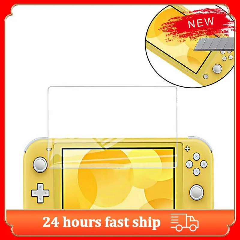 Temperované sklenené bublinky bez bublinky Presné prispôsobenie protikrytálu krištáľovo čisté ochranné chránič Nintendo Lite Protector Nintendo Switch Lite