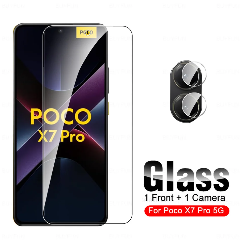 Temperované sklo kamery pre Xiaomi POCO X7 Pro Ochranné sklo Pocox7pro Little X7PRO Poko poxo X7 Pro 5G Obraz